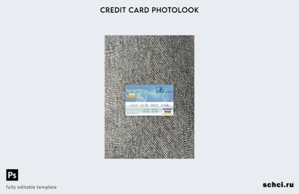 цифровая загрузка Benin Atlantique Bank Visa Card, фотоизображение, передний шаб
